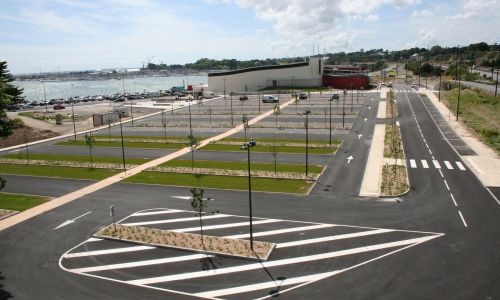 04- realisation d'un parking au Spadium BREST