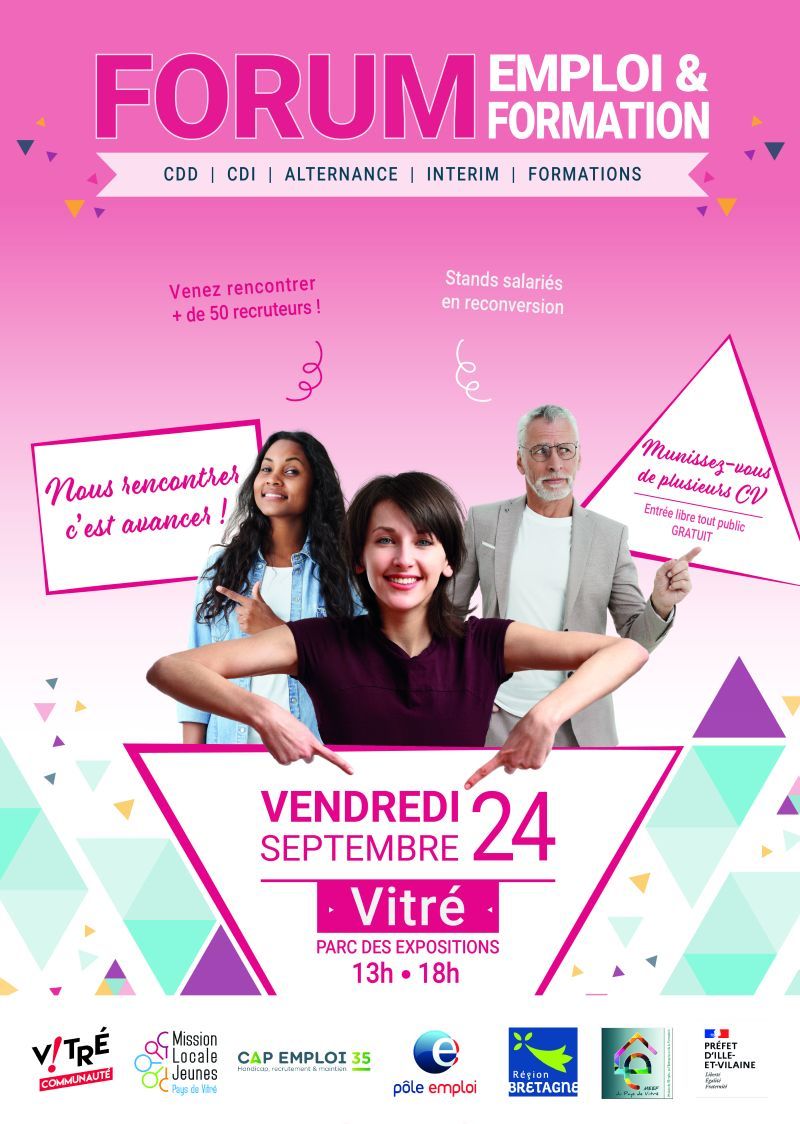 Forum Emploi & Formation Vitré (35)