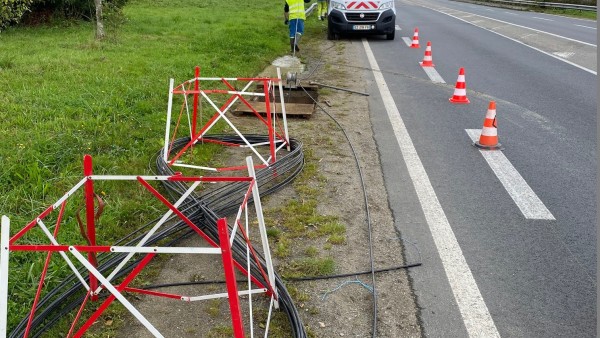 Déploiement de la fibre optique en Bretagne 