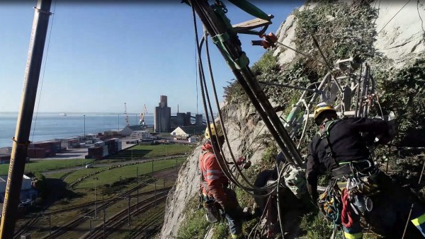 Travaux spéciaux au port de Brest