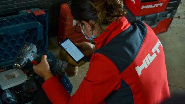 Mise en place de l’application Hilti ON!Track pour le suivi du matériel