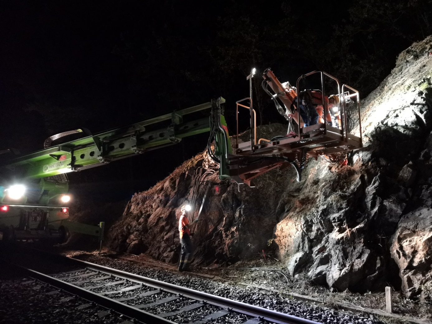 Travaux de confortement sur la Tranchée de Limoges