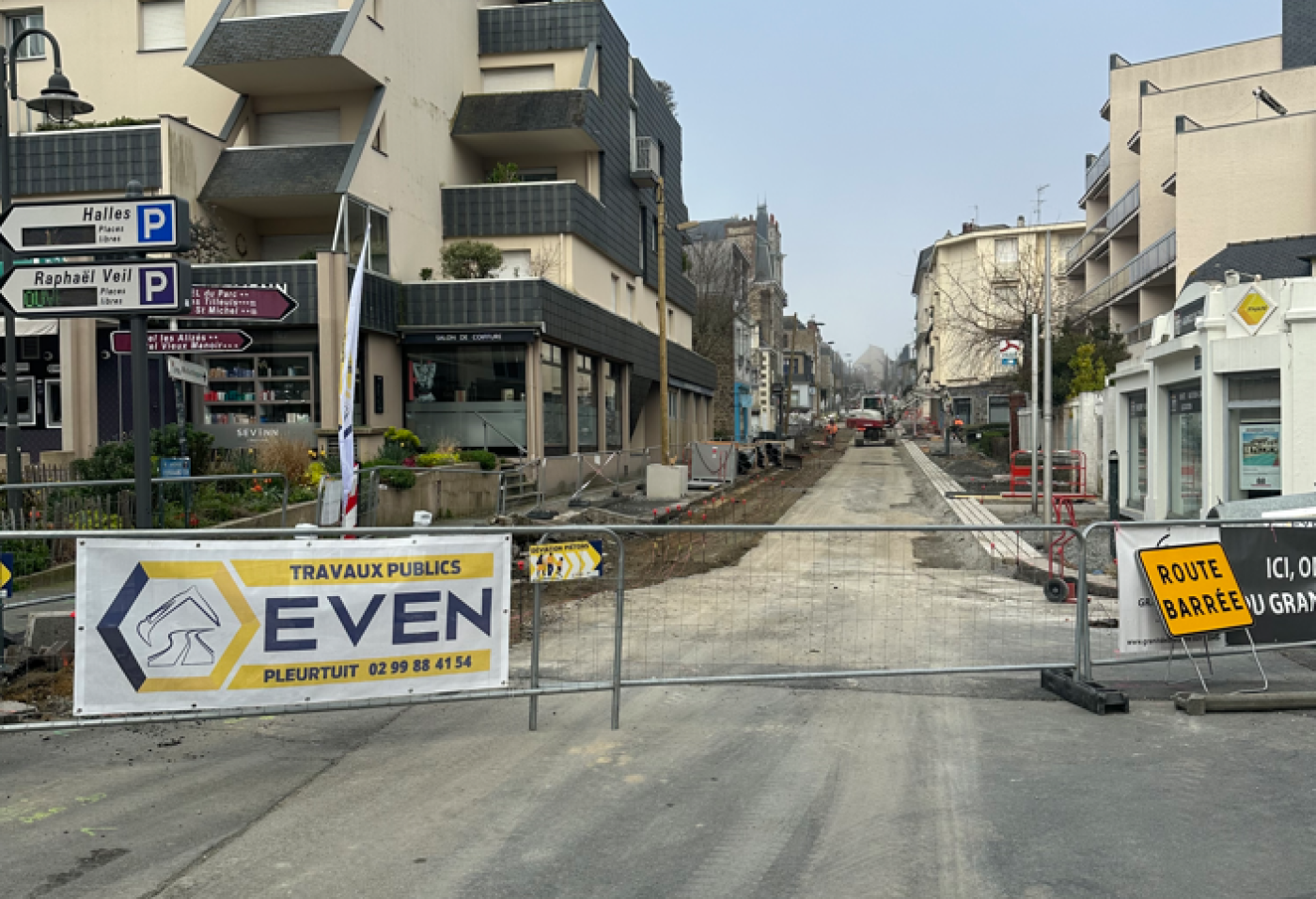 EVEN - Aménagement urbain Avenue Edouard VII - Dinard